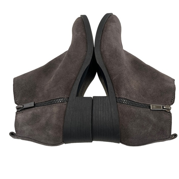 Kenneth Cole New York Dara Grey Geniune Suede Ankle Booties NWOT Size 7 - Picture 7 of 15